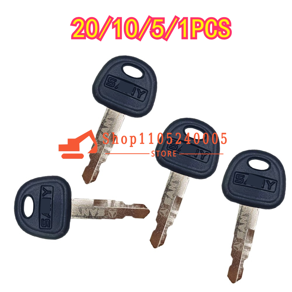 Brand Heavy Equipment - 20/10/5/1PCS brandneue Zündschlüssel für Bagger Bulldozer