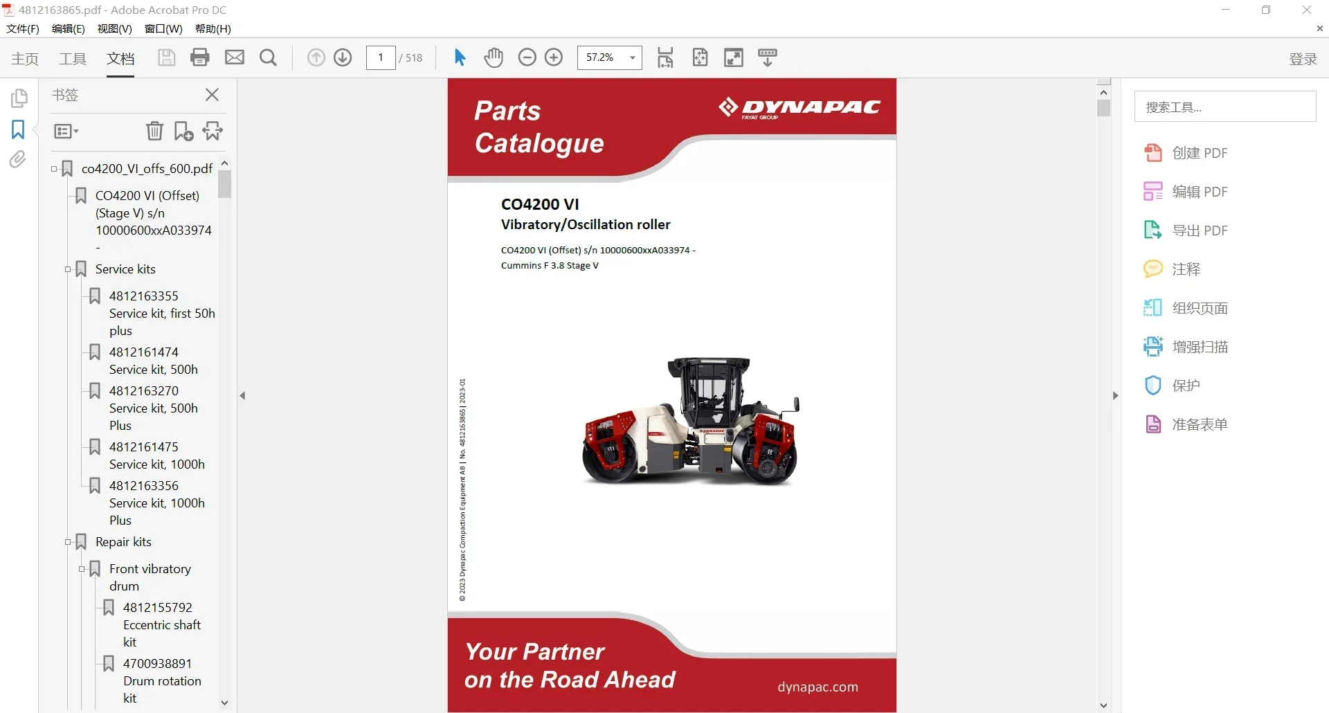 Heavy Equipment Pdf - AutoDVD Dynapac Schwerlastgeräte 17,9 GB PDF