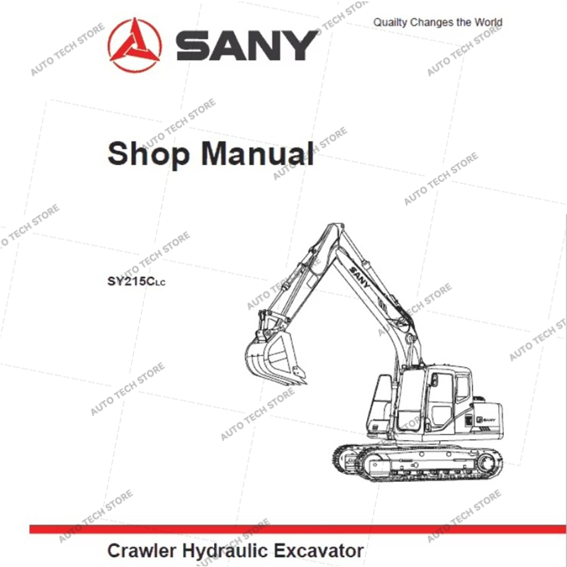 Heavy Equipment Pdf - Für Sany Heavy Equipment Shop Manuelles