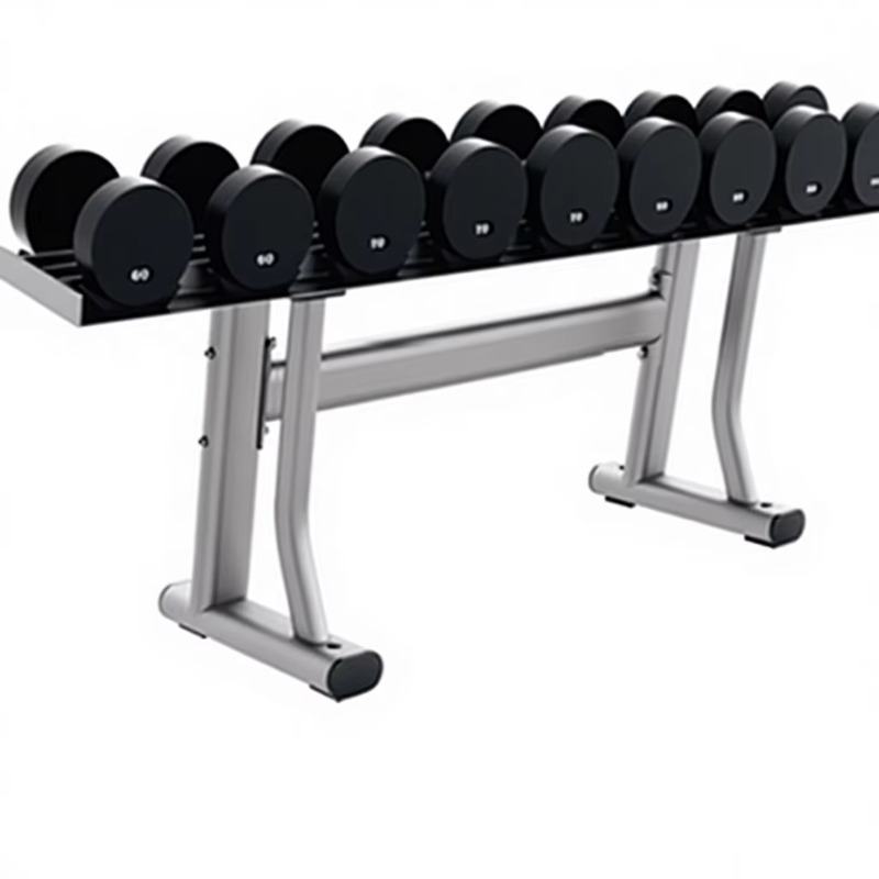 Heavy Equipment Center - YTYIN Kommerzielles Hantelregal für Fitnesscenter –