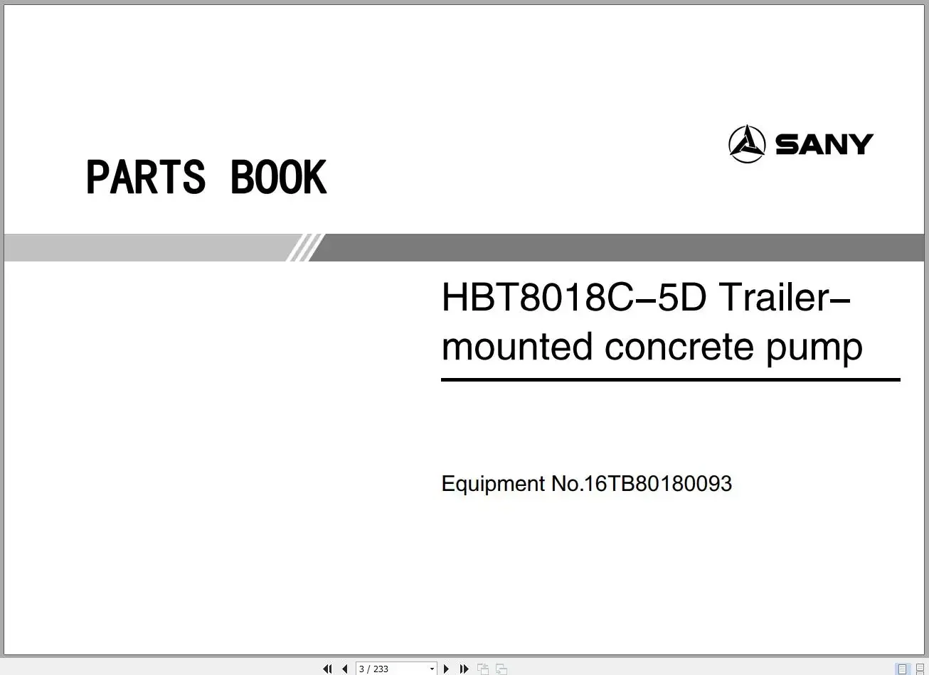 AutoDVD Sany Heavy Equipment P – Heavy Equipment Pdf Bewertung und Preis